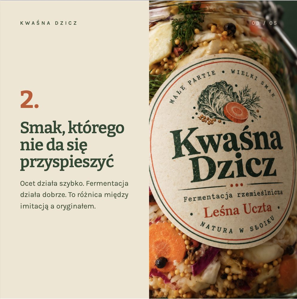 Slajd 3 carouselu: smak, którego nie da się przyspieszyć